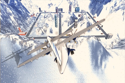 Snow Airplane Landing Simulation – Extreme Emergency Crash Landings screenshot 2
