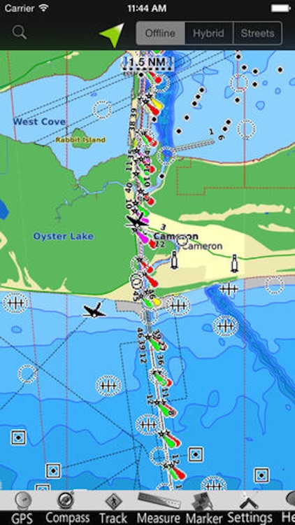 Louisiana GPS Nautical charts screenshot-3