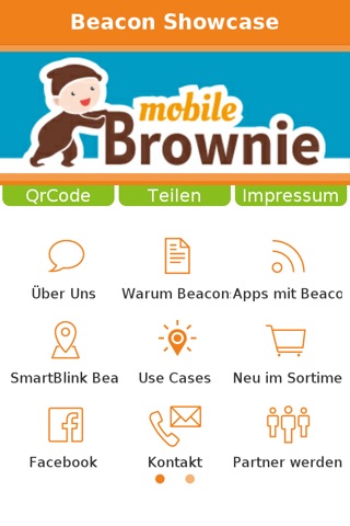 mobileBrownie Beacon-Showcase screenshot 2