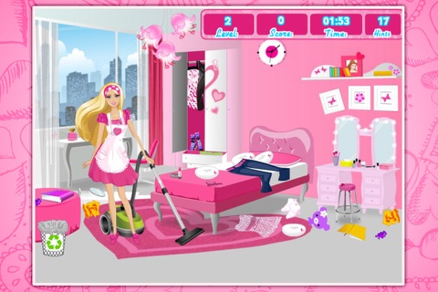 Princess Cleanup game-party cleanup screenshot 2