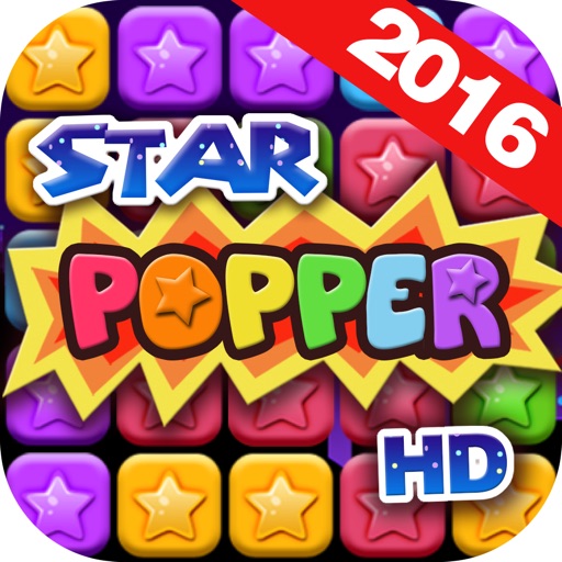 Star Popper HD - Cute Jelly Star Crash Saga iOS App