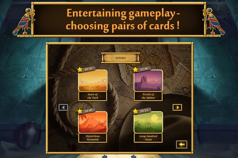 Egypt Solitaire. Match 2 Cards. Card Game screenshot 2