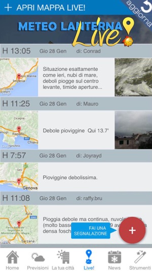 Meteolanterna previsioni meteo per Genova e la Liguria(圖4)-速報App