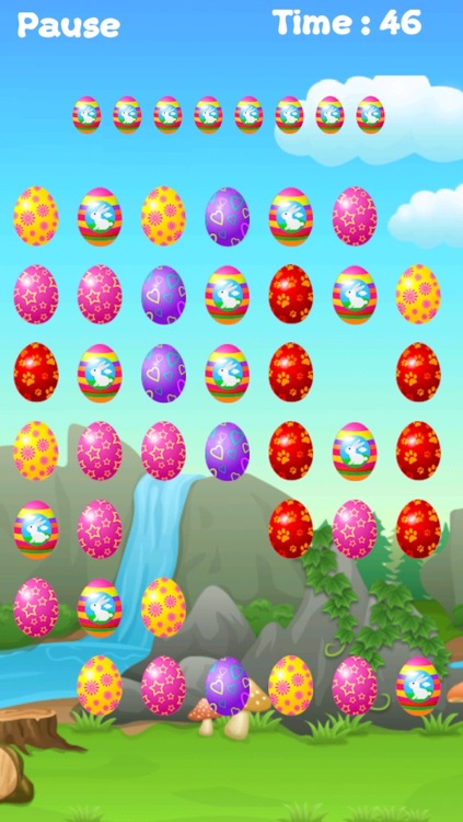 Egg Blast Bunny Match: Pop N Blitz splashy blinking eggs