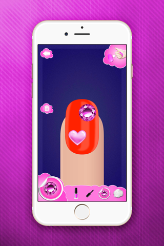 Pink Nails Fashion Salon – Diy Manicure In 3D Design.s And Play Modern Nail.art Game For Girls screenshot 2