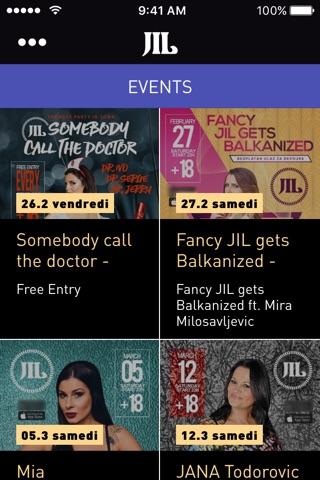 Jil Club Zürich screenshot 2
