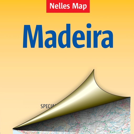 Madeira. Tourist map. icon