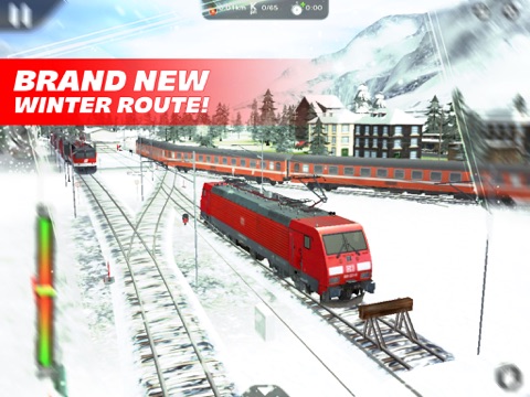 Train Driver Journey 8 - Winter in the Alps на iPad
