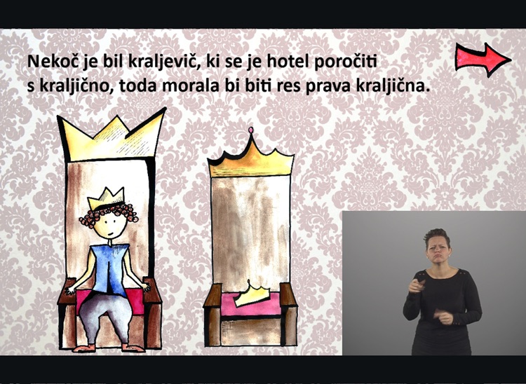 Kraljicna na zrnu graha