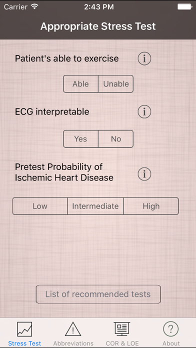 How to cancel & delete Cardiac-Stress-Test from iphone & ipad 1