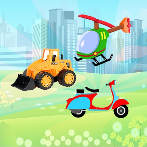 Vehicles Puzzles for Toddlers & Preschool Icon