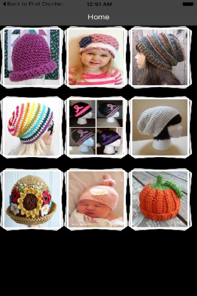 Free Crochet Hat Patterns screenshot 2