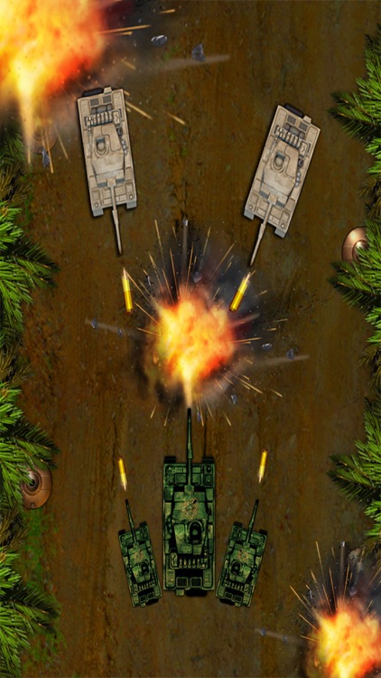 Tanks Thunder - Red Zone Alert screenshot-3