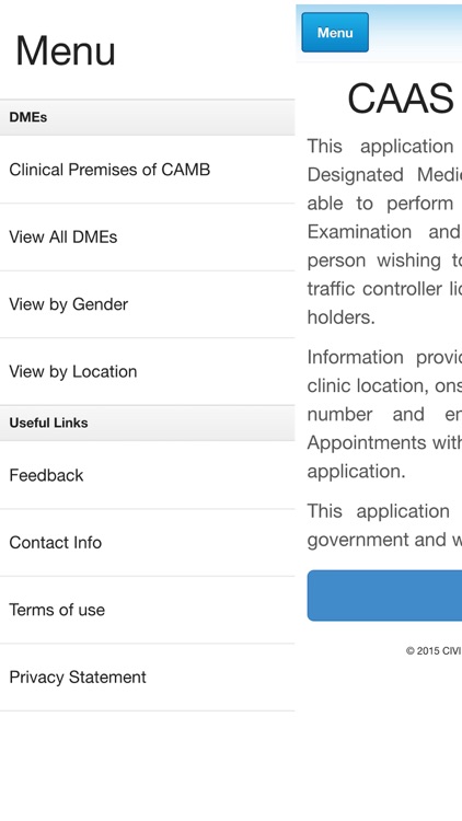 CAAS DME Finder