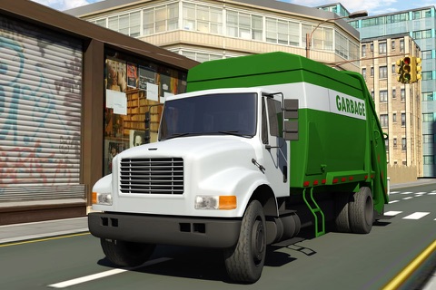 City Cleaner Garbage truck simulation screenshot 3
