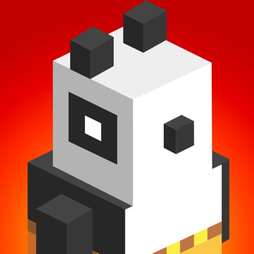 Blocky Panda - The Impossible Jump icon