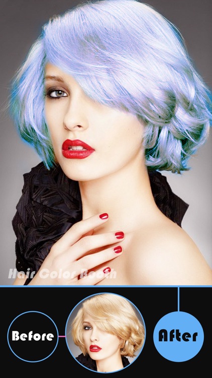 Hair Color Booth Pro - Change Hair Styles to Blonde, Brunette, Brown, Ginger or Any Color