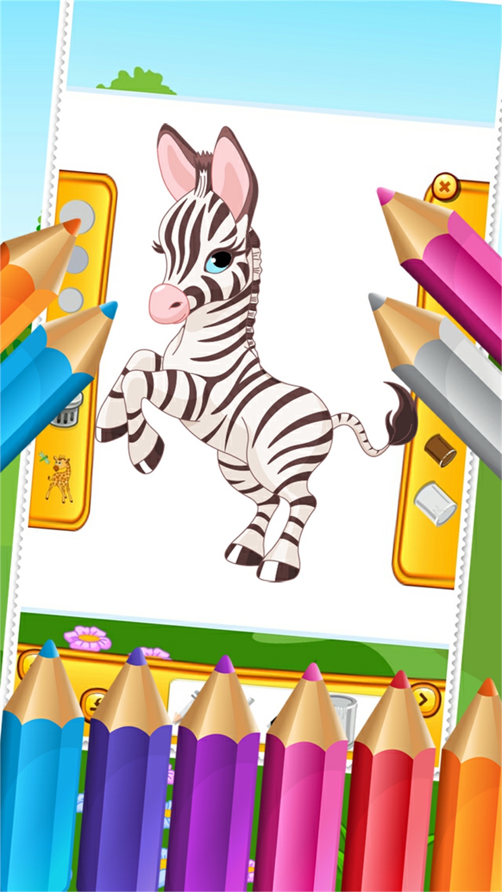 私の動物園の動物友人は子供のためのぬりえの世界を描きます Free Download App For Iphone Steprimo Com