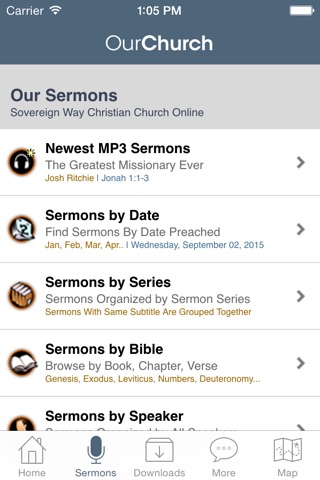 Sovereign Way Christian Church screenshot 2