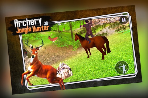 Archery Hunter 3D-Jungle Rider screenshot 4