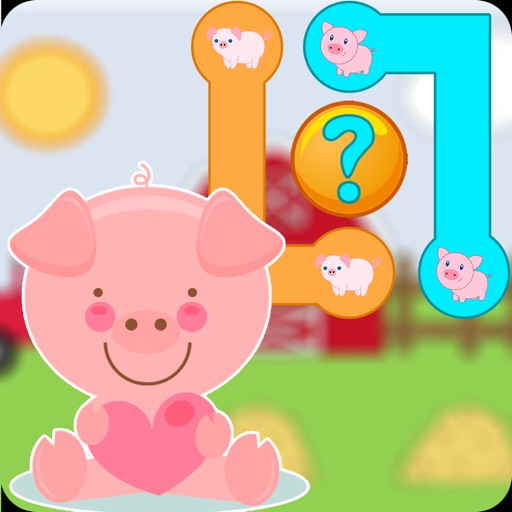 Dirty Pig Match Race - Pair up Game for Little Kids iOS App