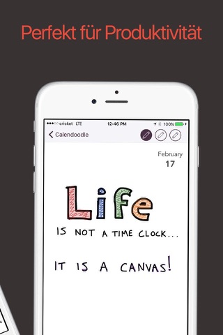 Sketch Calendar Lite - Doodle and Paint Your Day screenshot 4