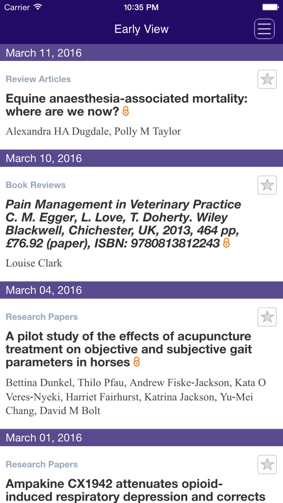 【图】Veterinary Anaesthesia and Analgesia(截图3)