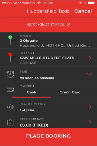 Huddersfield Taxis screenshot 4