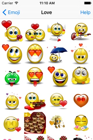 Animations Emoji Keyboard Pro - Animated 3D Emoticons & Smileys & Stickers for iMessage screenshot 2