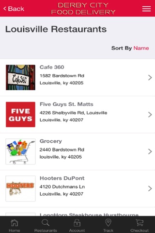 Derby City Food Delivery Restaurant Delivery Service screenshot 2