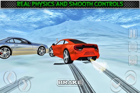 Extreme Car Drifting Zone : Real Mountain Snow Drift screenshot 4