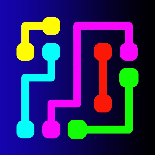 New Flows Line Game : Clash Rope Free Puzzle icon
