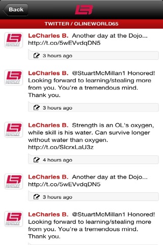 LeCharles Bentley O-Line Performance screenshot 4
