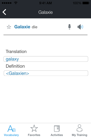 Rosetta Stone German Vocabulary screenshot 3