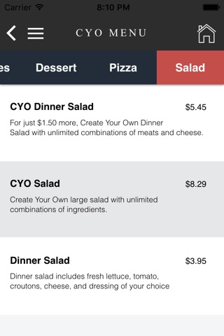 CYO Pizza screenshot 4