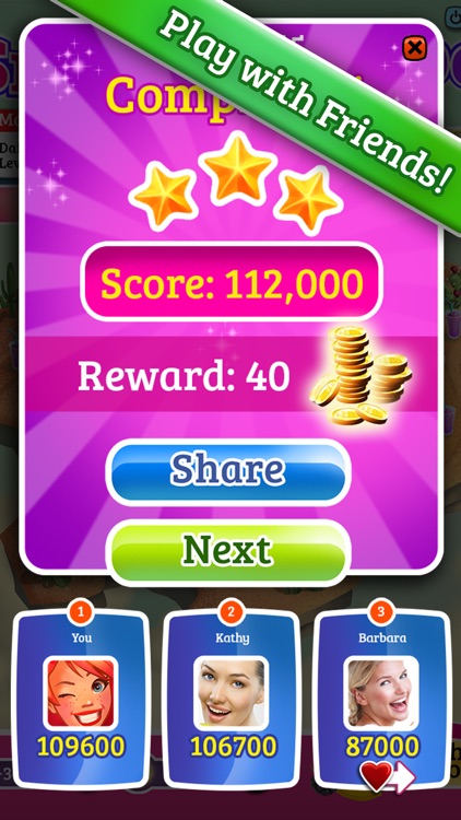 Smoothie Swipe - Free Match 3 Fruit Juice Maker