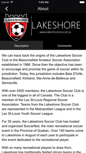 Lakeshore Soccer(圖2)-速報App