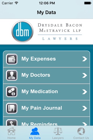 DBM Law Personal Injury App screenshot 3