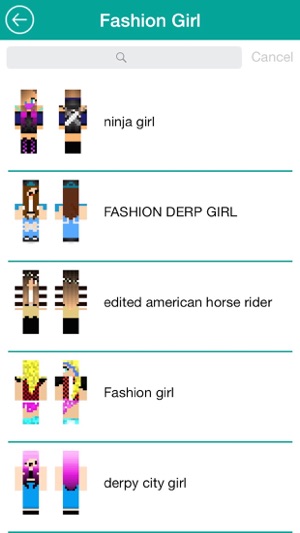 Free Girl Skins for Minecraft PE(圖2)-速報App