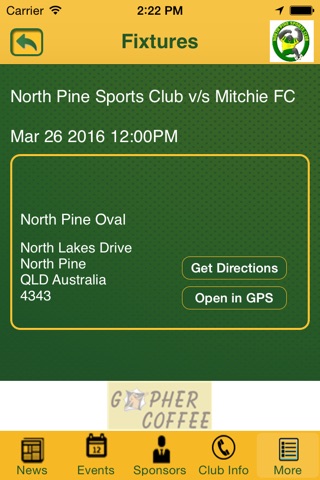 North Pine Sports Club screenshot 3