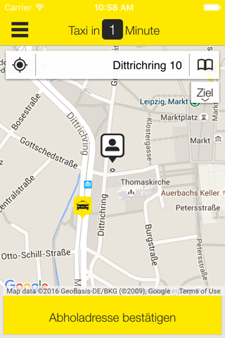Leipzig Taxi 4884 screenshot 2