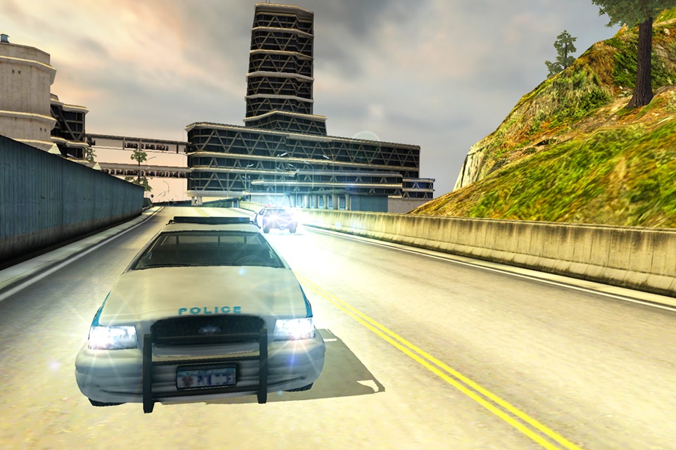 3D Turbo Police Chase Free screenshot 3