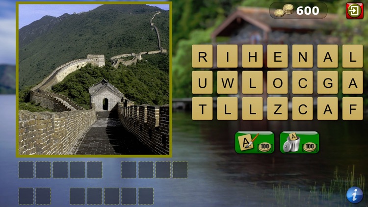 Which Place in the World? Sightseeing Word Quiz