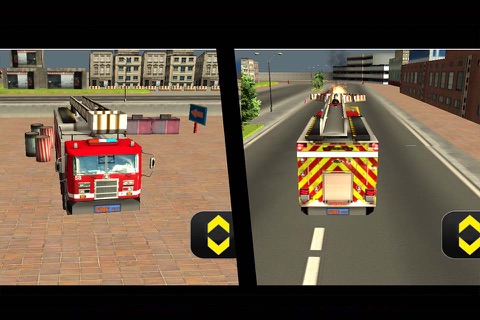 Fire Truck Rescue Simulator screenshot 4