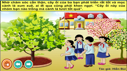 How to cancel & delete Ba bạn nhỏ trồng cây (Truyện thiếu nhi từ tác giả Hiền Bùi) from iphone & ipad 3