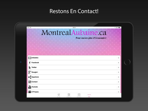 MontrealAubaine for iPad screenshot 4