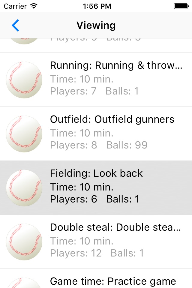 Baseball Playview screenshot 2
