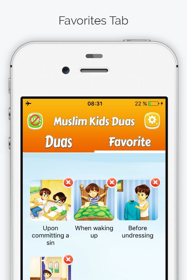 Daily Duas for Kids - Dua Series with Arabic Audio screenshot 4