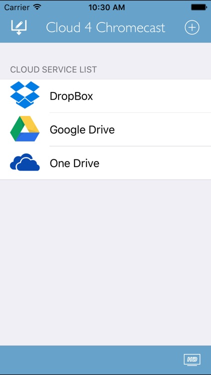 Cloud for Chromecast