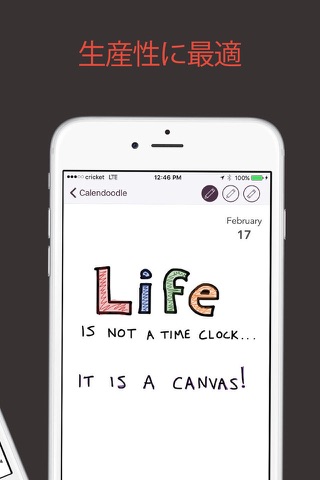 Sketch Calendar Lite - Doodle and Paint Your Day screenshot 4